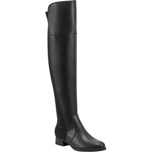 Marc Fisher Womens Zipper Over-The-Knee Boots, Black, 7.5